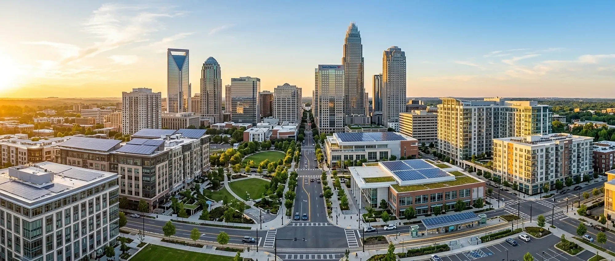 Charlotte, North Carolina — Metrolina skyline